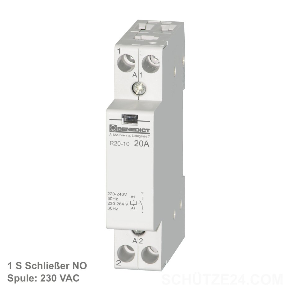 TNE 32A 2-Richtung Schütz Für DIN-Schiene | 230V AC | 2x Schließer (NO) | Schraubanschluss – Ideal Für Installation & Steuerung